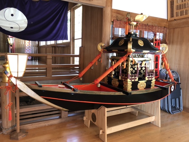 八柱神社5～船神輿