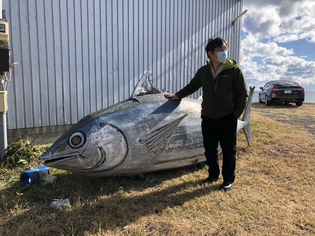 カツオ神輿初代