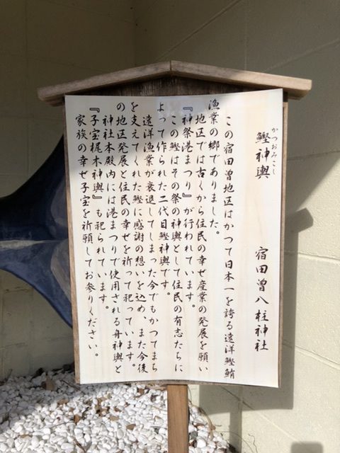 カツオ神輿について