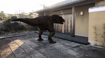 ティラノサウルス出現?!
