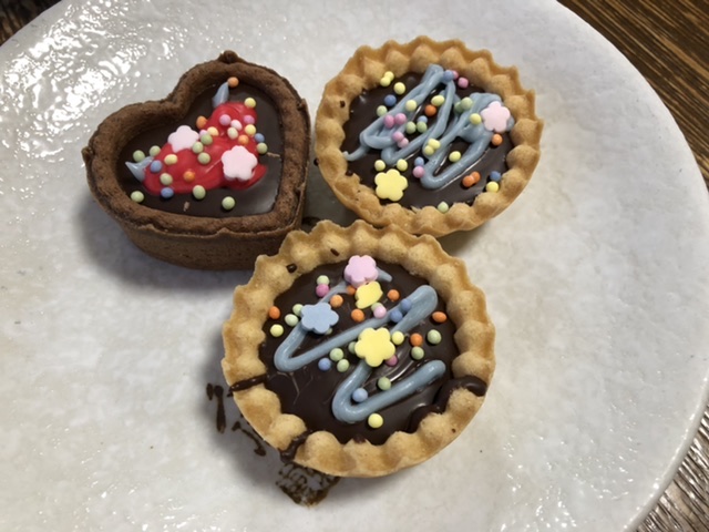 初めての手作りチョコ